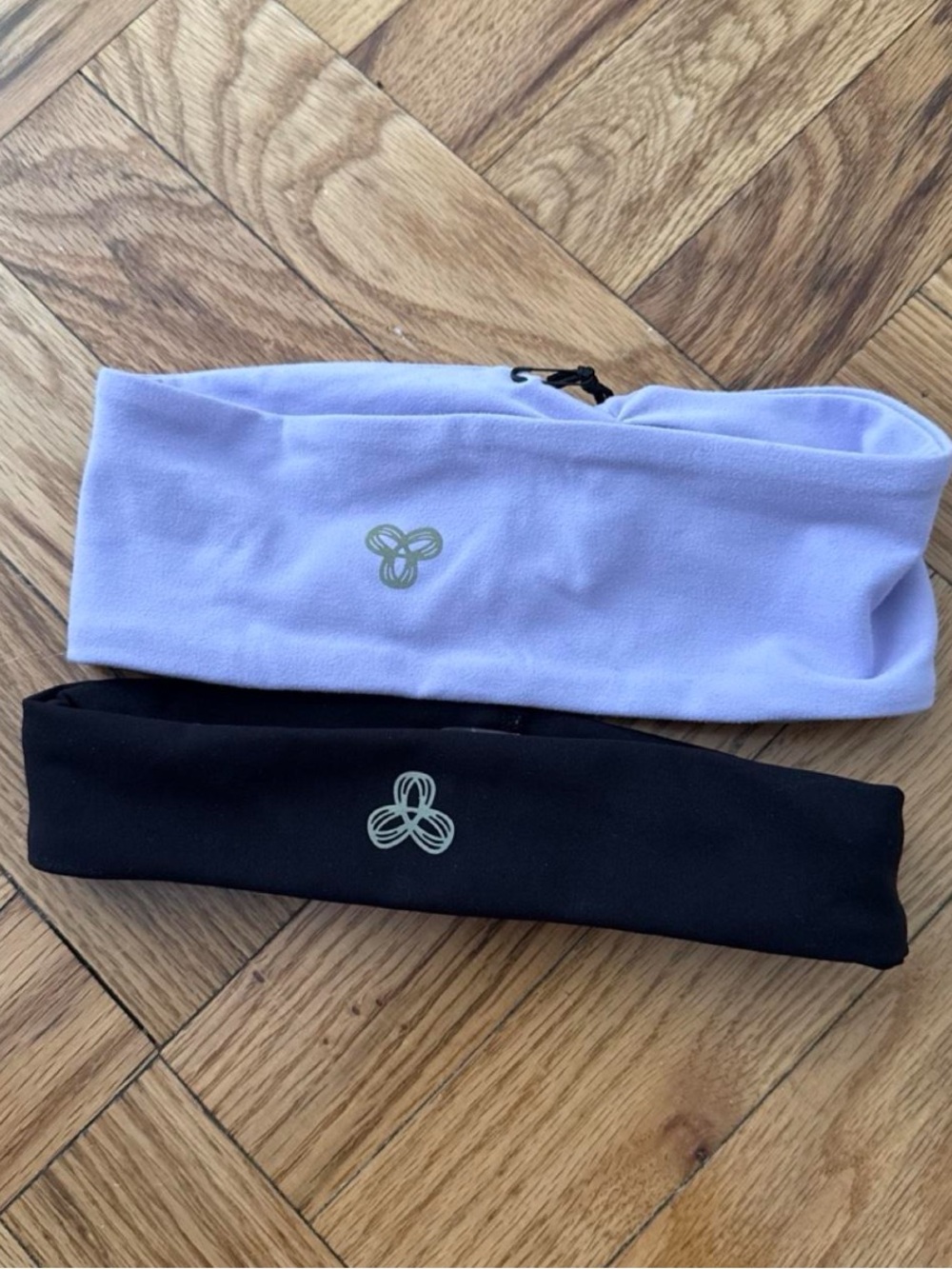 Aritzia Lavender and Black Headbands (Pair)